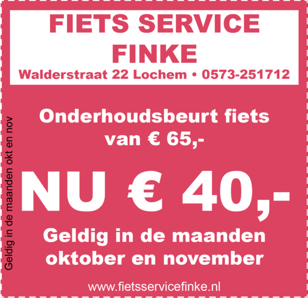 Fiets Service Finke - Onderhoudsbeurt